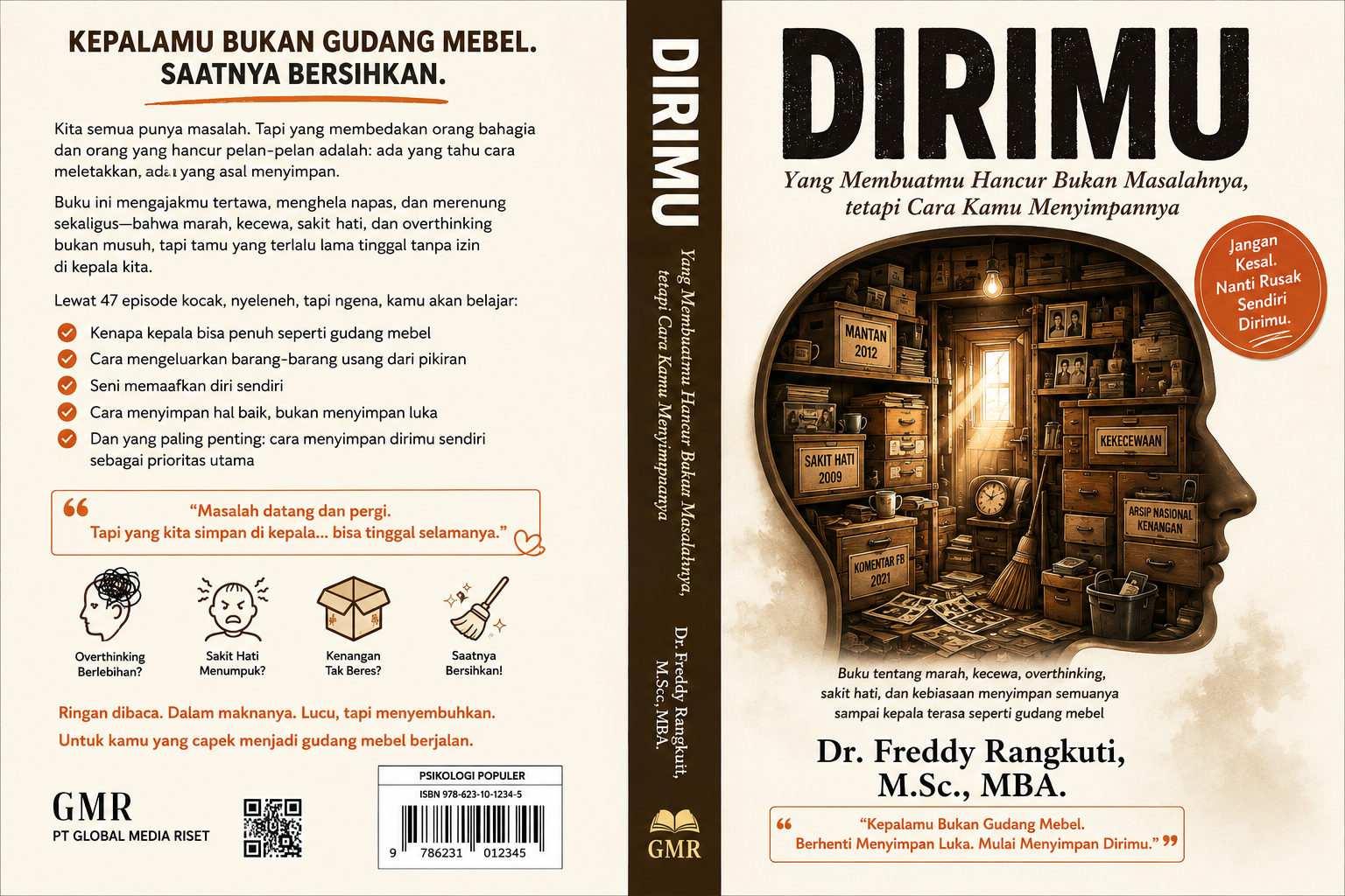 hadiah buku DIRIMU oleh Freddy Rangkuti